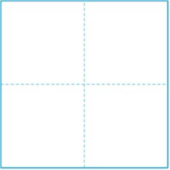 1-ply 24x24cm 1/4 fold