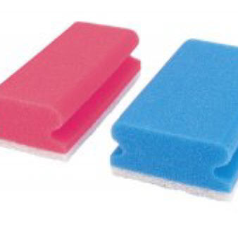 XL sponge with grip non-scratching