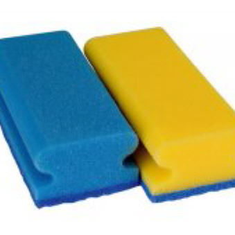 large size with premium fiber non-scratching blue